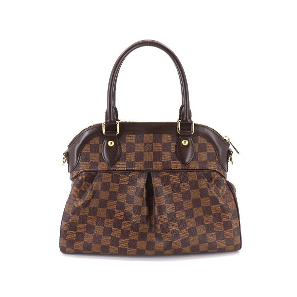 2 Louis Vuitton Damier Trevi PM 2 Way Hand Shoulder Bag Ebene