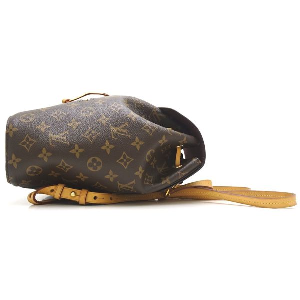 2 Louis Vuitton Monogram Montsouris MM Brown Backpack