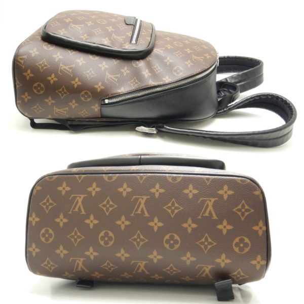 2 Louis Vuitton Monogram Macassar Josh NV Brown Backpack