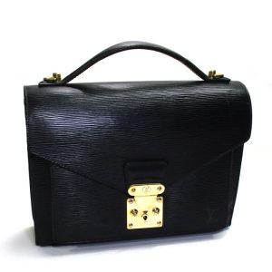 2000387252800002 1 Louis Vuitton Waist Bag Waist Pouch Body Bag Monogram Stripe Canvas Leather