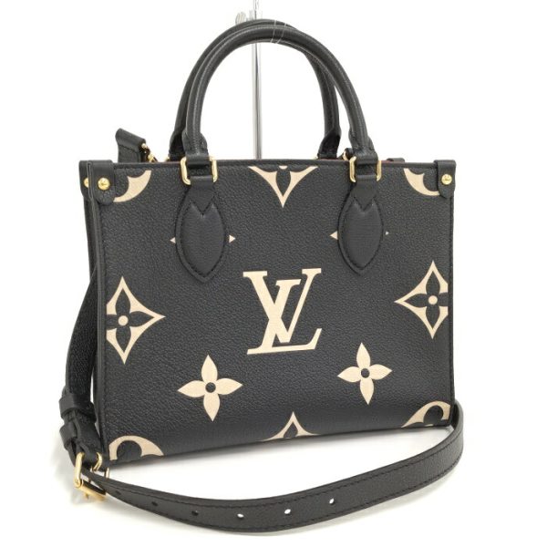 2000773257600876 1 Louis Vuitton On The Go PM Monogram Emplant Shoulder Bag