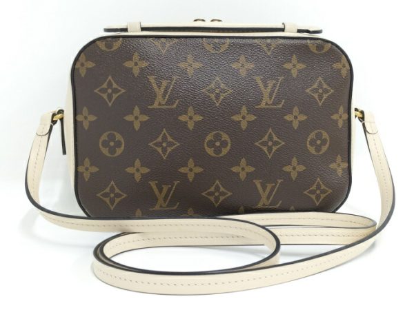 2000773257701394 2 Louis Vuitton Santonge Monogram Leather Shoulder Bag