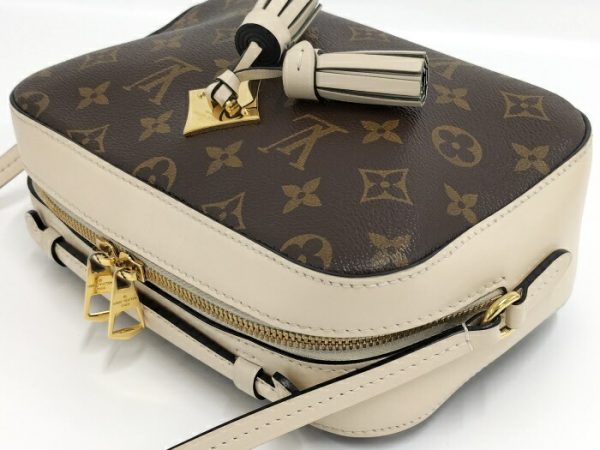 2000773257701394 3 Louis Vuitton Santonge Monogram Leather Shoulder Bag