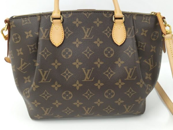 2000773258500408 2 Louis Vuitton Monogram Turenne PM Shoulder Bag Brown