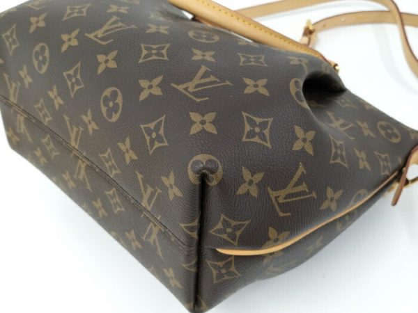 2000773258500408 3 Louis Vuitton Monogram Turenne PM Shoulder Bag Brown