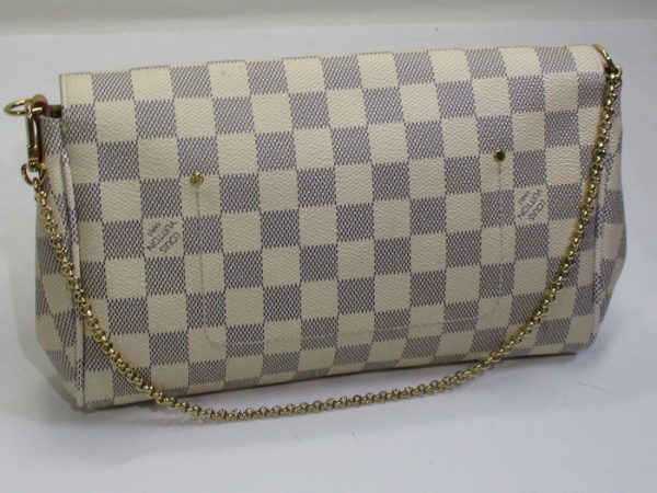 2000773259200399 2 Louis Vuitton Favorite MM Shoulder Bag Damier Azur