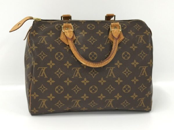 2000773260000028 2 Louis Vuitton Speedy Monogram Boston Bag