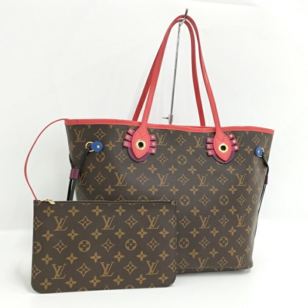 2000803257900437 1 Louis Vuitton Neverfull MM Monogram Totem Flamingo Tote Bag