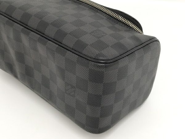 2000803258900374 3 Louis Vuitton Graphite Damier Toilet Shoulder Bag