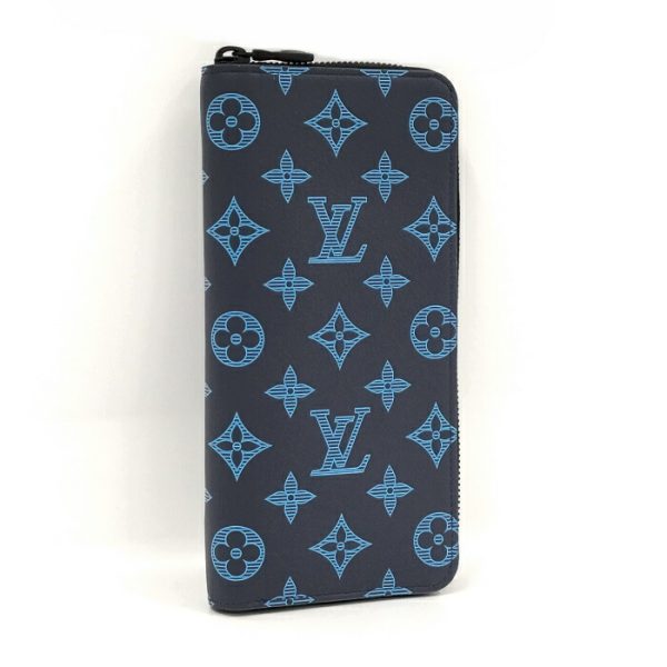 2001017257100368 1 Louis Vuitton Monogram Emplant Vertical Zippy Wallet