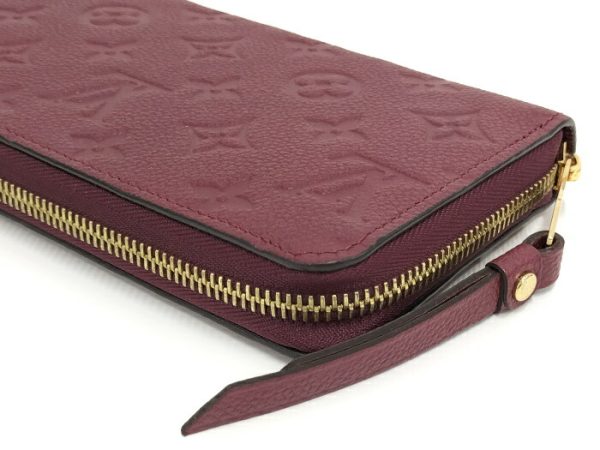 2001017257601210 4 Louis Vuitton Monogram Empreinte Raisin Round Zipper Long Wallet