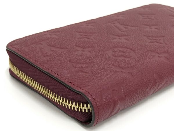 2001017257601210 5 Louis Vuitton Monogram Empreinte Raisin Round Zipper Long Wallet