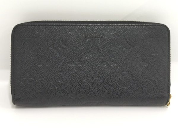 2001017257601277 3 Louis Vuitton Monogram Emplant Round Zipper Long Wallet