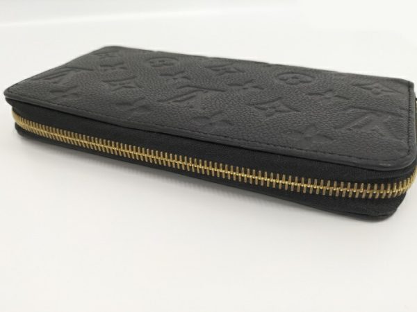 2001017257601277 6 Louis Vuitton Monogram Emplant Round Zipper Long Wallet