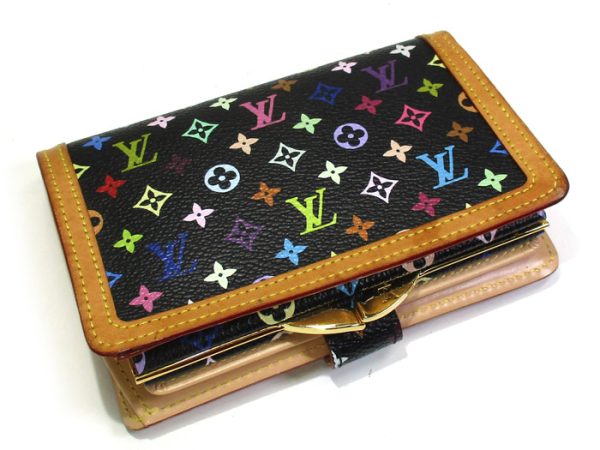 2001017257701232 2 Louis Vuitton Monogram Multicolor Bi Fold Compact Wallet