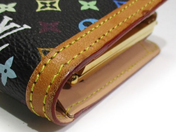 2001017257701232 6 Louis Vuitton Monogram Multicolor Bi Fold Compact Wallet