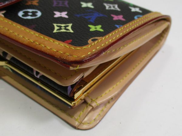 2001017257701232 7 Louis Vuitton Monogram Multicolor Bi Fold Compact Wallet