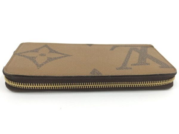 2001017257701460 6 Louis Vuitton Monogram Giant Reverse Round Zipper Long Wallet