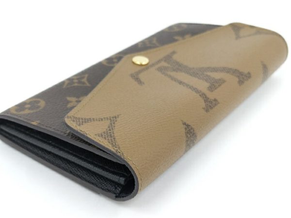 2001017257701483 6 Louis Vuitton Portefeuille Sarah Bifold Monogram Giant Reverse Long Wallet