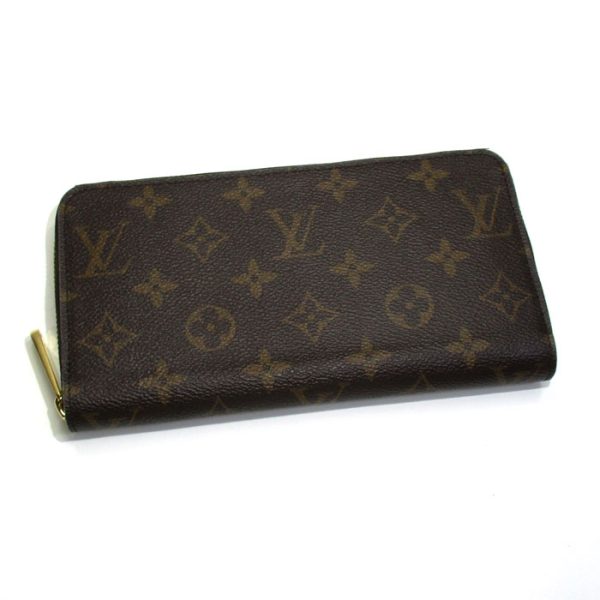 2001017258800497 1 Louis Vuitton Monogram Round Zipper Long Wallet