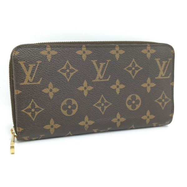 2001198251500816 1 Louis Vuitton Monogram Round Zipper Long Wallet