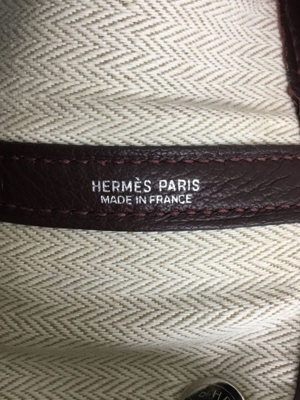 2300032269276 03 Hermes Garden Party PM Negonda Leather Handbag