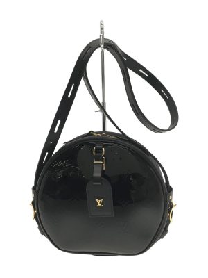 2300037315442 01 Louis Vuitton Lockit PM Suhari Satchel Bag Black