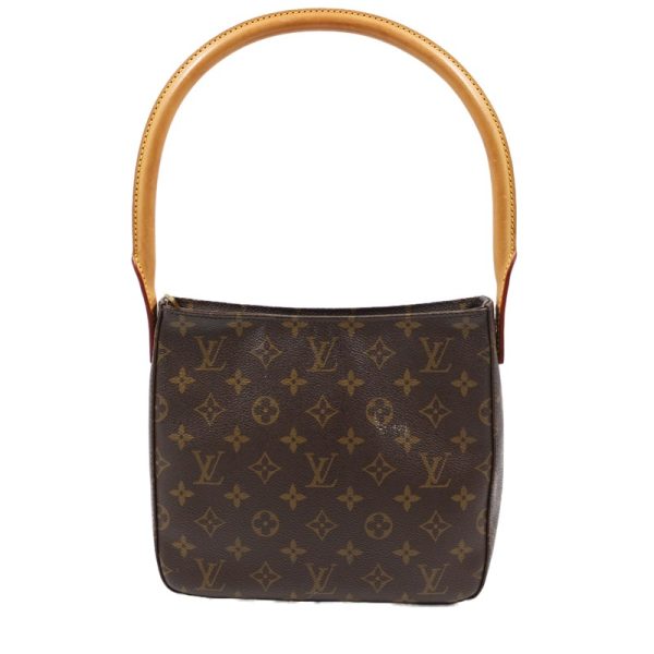 2300037605369 Louis Vuitton Looping MM Monogram Canvas Leather Tote Bag