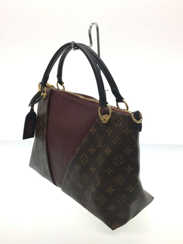 2318781480507 02 Louis Vuitton V Tote MM Monogram Leather Shoulder Bag