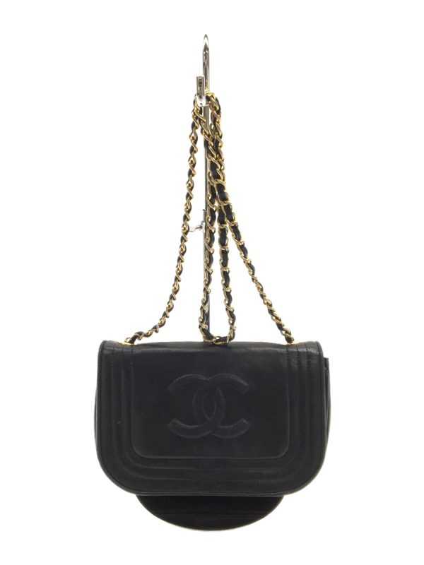 2319632529680 01 Chanel Leather Lambskin Chain Shoulder Bag