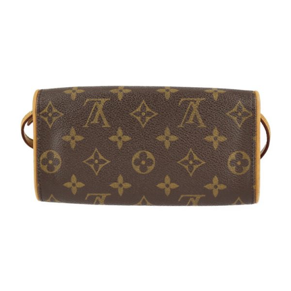 2320071001019 3 Louis Vuitton Pochette Twin PM Monogram Canvas Leather Shoulder Bag