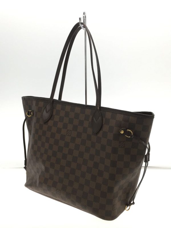 2320101357116 02 Louis Vuitton Neverfull MM Damier Ebene Handbag