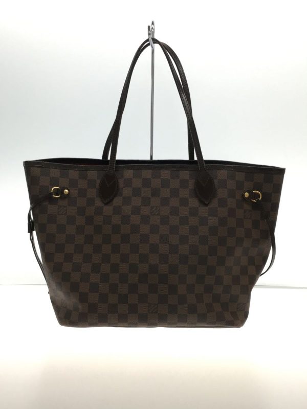 2320101357116 04 Louis Vuitton Neverfull MM Damier Ebene Handbag