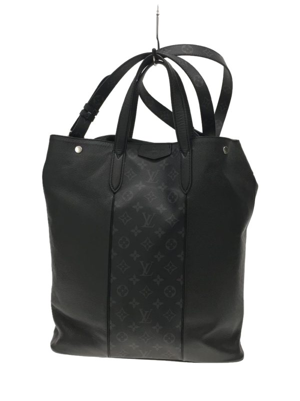 2320381712964 01 Louis Vuitton Taigarama Outdoor Leather Monogram Tote Bag Black