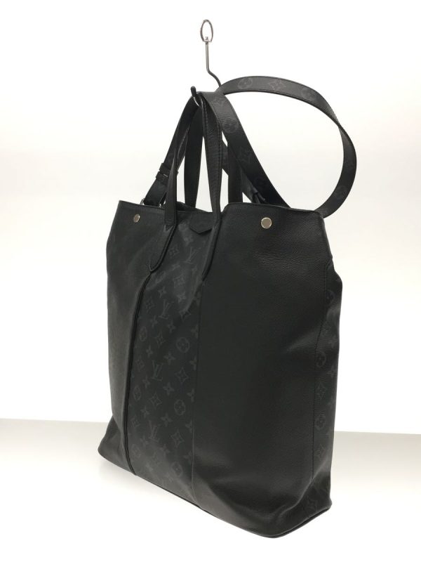 2320381712964 02 Louis Vuitton Taigarama Outdoor Leather Monogram Tote Bag Black