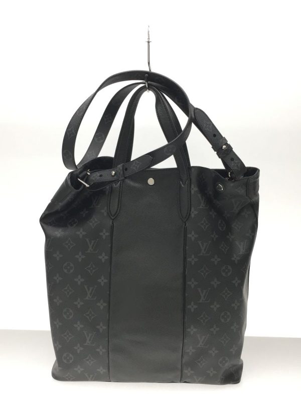 2320381712964 04 Louis Vuitton Taigarama Outdoor Leather Monogram Tote Bag Black