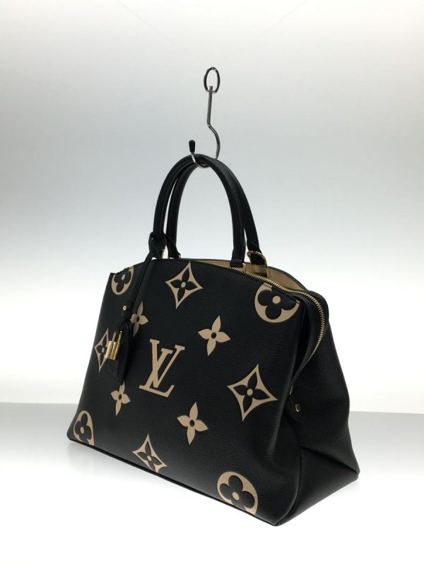 2329412275140 02 Louis Vuitton Grand Palais Bicolor Implant Shoulder Bag Black