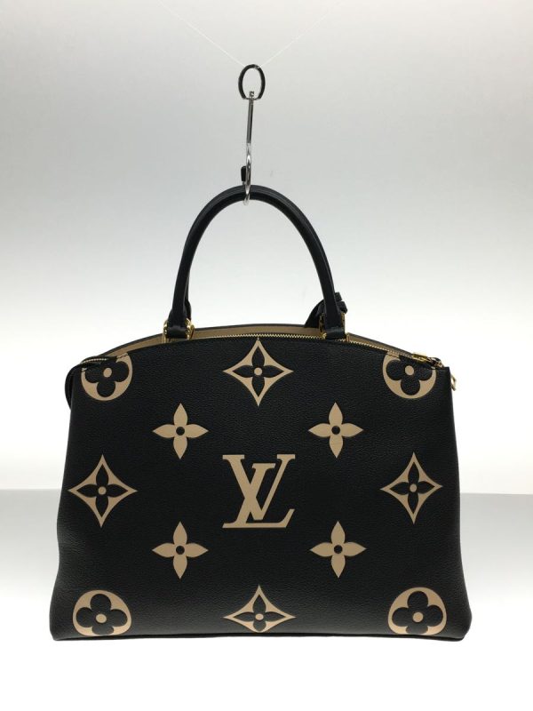 2329412275140 03 Louis Vuitton Grand Palais Bicolor Implant Shoulder Bag Black