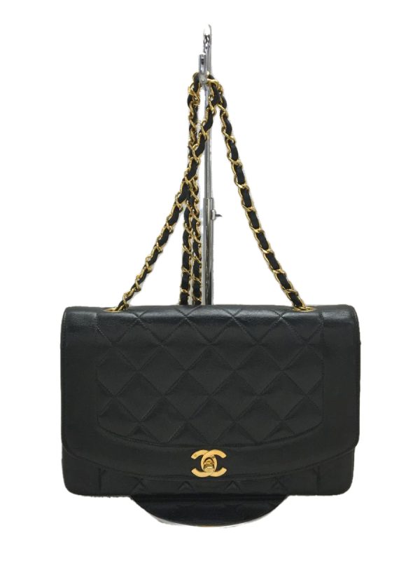 2332680539043 01 Chanel Diana Flap Matelasse Leather Shoulder Bag