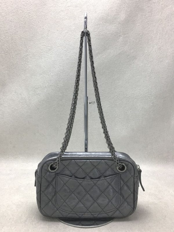 2332871955133 03 Chanel Leather Chain Silver Bag Louis Vuitton