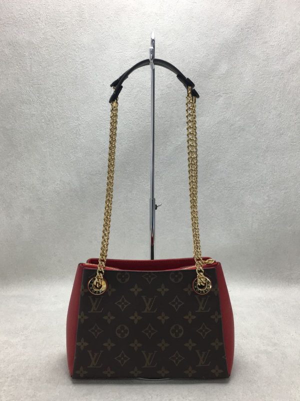 2333781178865 03 Louis Vuitton Surene BB Monogram Shoulder Bag Red