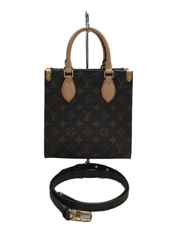 2334371052657 01 Louis Vuitton Sac Plat Monogram Leather Shoulder Bag