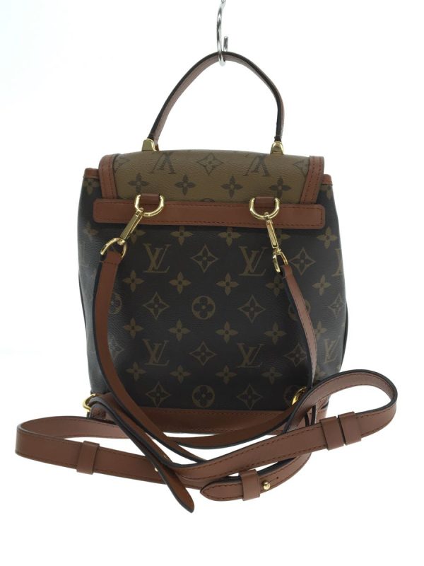 2336100274439 03 Louis Vuitton Dauphine Monogram Reverse Canvas Backpack