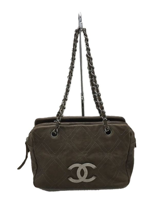 2336700970939 01 Chanel Leather Coco Mark Shoulder Bag