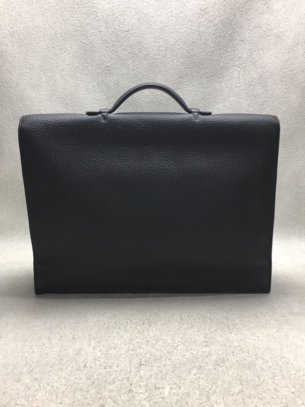 2337200696763 04 Hermes Sac Adepeche Togo Leather Briefcase Bag