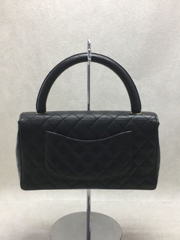 2338880174282 04 Chanel Caviar Leather Handbag Black