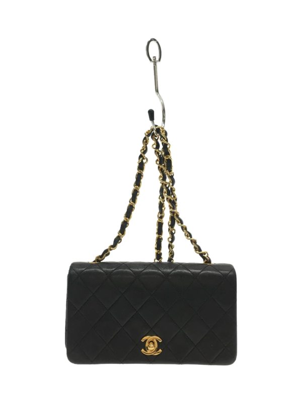 2340250347585 01 Chanel Lambskin Leather Mini Matelasse Chain Shoulder Bag