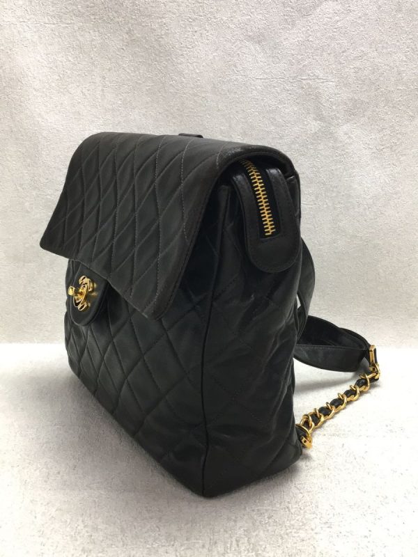 2340440028843 02 Chanel Coco Mark Matelasse Chain Backpack