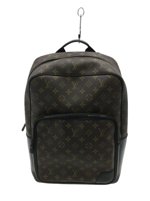 2340601655710 01 Louis Vuitton Monogram Macassar Leather Backpack