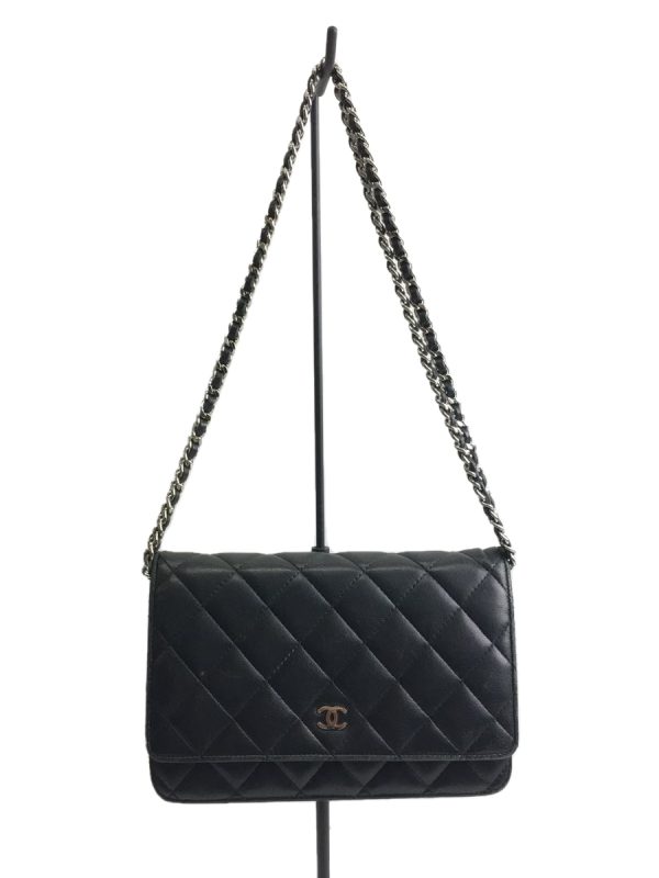 2340940035396 01 Chanel Mini Leather Matelasse Chain Shoulder Bag